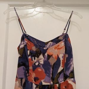 Floral Silk Dress